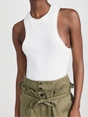 NWT Marissa Webb Waffle Tank Small